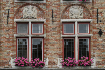 Fototapeta na wymiar mittelalterliche Fenster