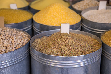 Grains on the market
