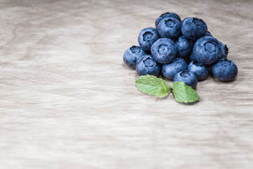 blueberry on wood
