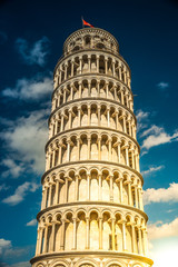 Fototapeta premium Leaning tower, Pisa, Italy