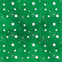 Black and White Abstract Psychedelic Art Background. Vector Illu