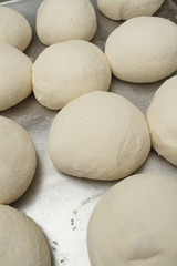 Fototapeta na wymiar Making of bakery products in bakery shop