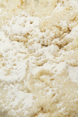 Making of bakery products in bakery shop