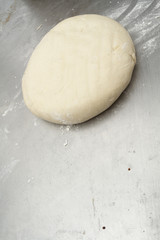 Making of bakery products in bakery shop