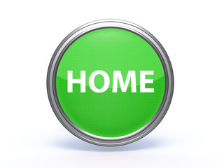 home circular icon on white background