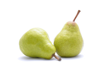 Pears isolated on white background