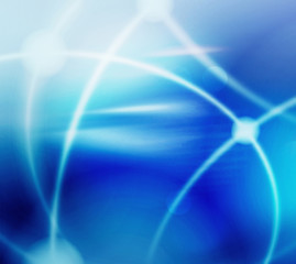 abstrakt netzwerk bewegung