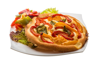 Pizza with bulgarian pepper