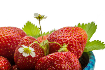 Ripe strawberry