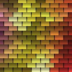 Colored Vector Shingles Background