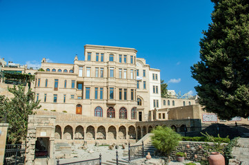 Obraz premium View of Baku Azerbaijan on bright summer day