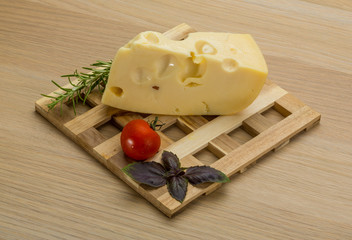 Maasdam cheese