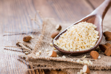 Portion of Minced Almonds