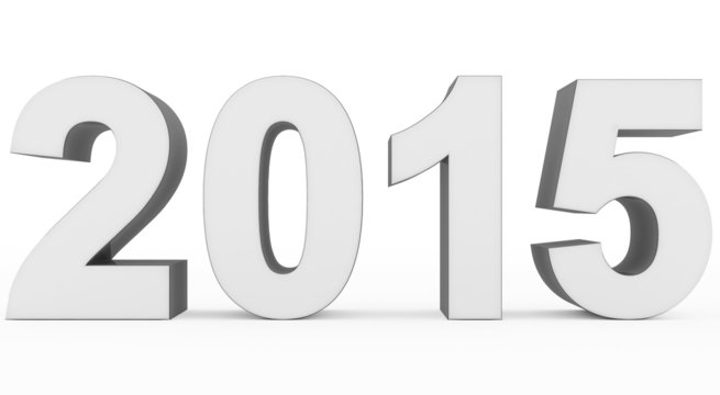 year 2015 white-gray