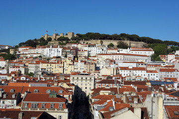 Fototapeta na wymiar Baixa, Lisbon, Portugal