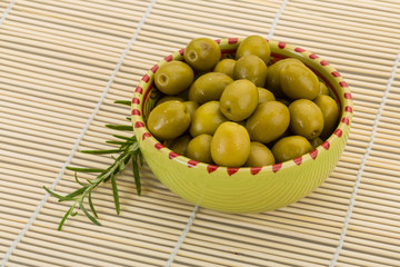 Green olives