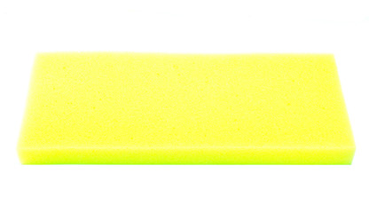 Sponge isolated against white background