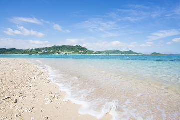沖縄の海・ウカビ砂盛