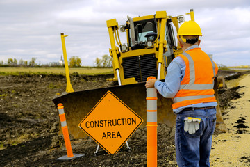 Road construction worker - 71516121