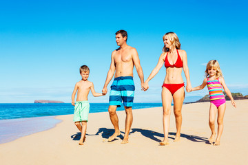 Family on the Beach