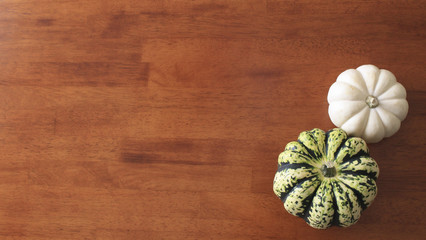 Aerial Pumpkin Table