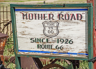 Mother Road Sign