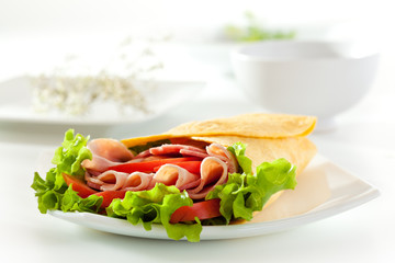 Ham Burrito