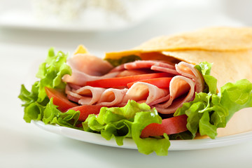 Ham Burrito
