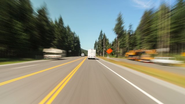 Mt Hood forest Driving Oregon 688