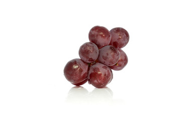 grapes isolated on white background