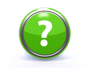 information circular icon on white background