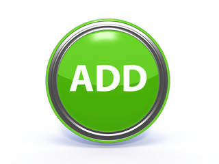 add circular icon on white background