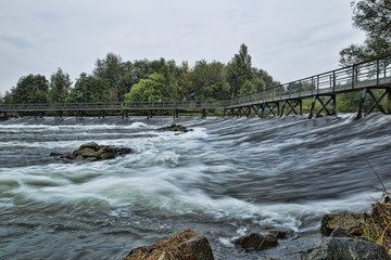 Wasserfall am damm