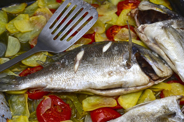 Doradas al horno