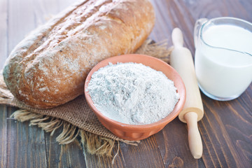 ingredients for dough
