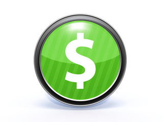 money circular icon on white background