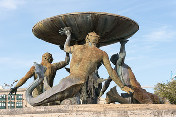 The Triton Fountain at Malta