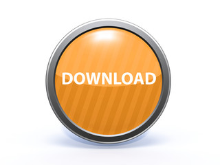 download circular icon on white background