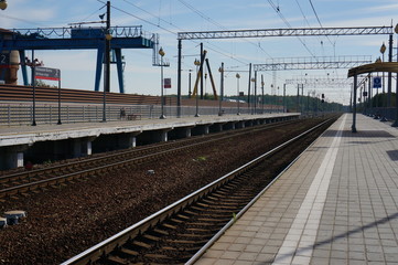 Obraz premium железная дорога