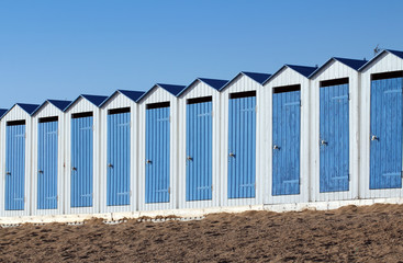Cabines de plage (Saint-Gilles-Croix-de-Vie)