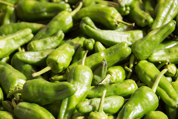 Obraz na płótnie Canvas Green peppers