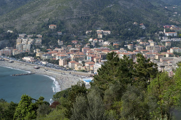 Fototapeta premium Levanto, Ligurien, Italien