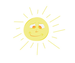 smiling sun