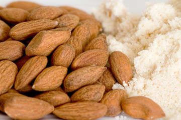 almond dried fruit and almond flour