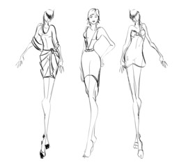 SKETCH. fashion girls