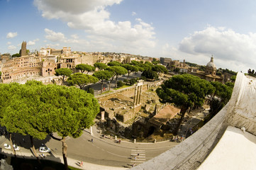 krajobraz Rzymu