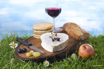 Fromage et vin
