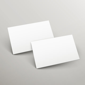3d name cards template design