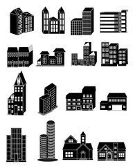 Building icons set
