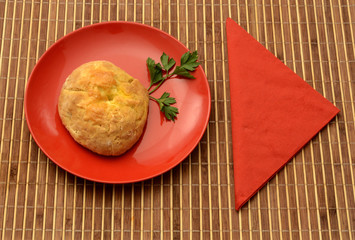 table service with bread